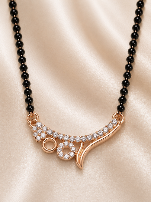 Aurelle Curve Mangalsutra