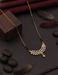 Aavrin Crescent Bloom Mangalsutra