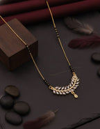 Aavrin Crescent Bloom Mangalsutra