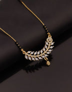 Aavrin Crescent Bloom Mangalsutra