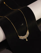 Aavrin Crescent Bloom Mangalsutra