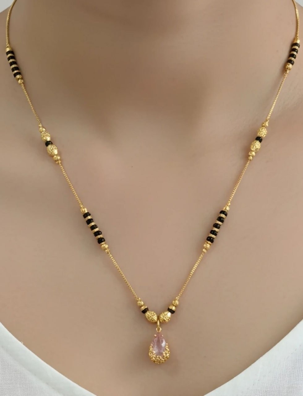 Aavrin Drop Pearl Mangalsutra