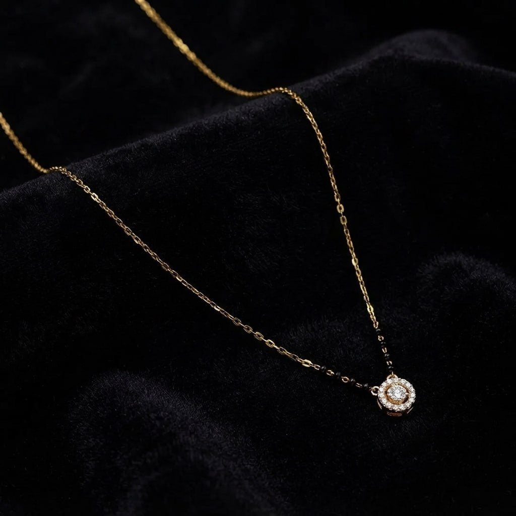 Aavrin Halo Grace Mangalsutra