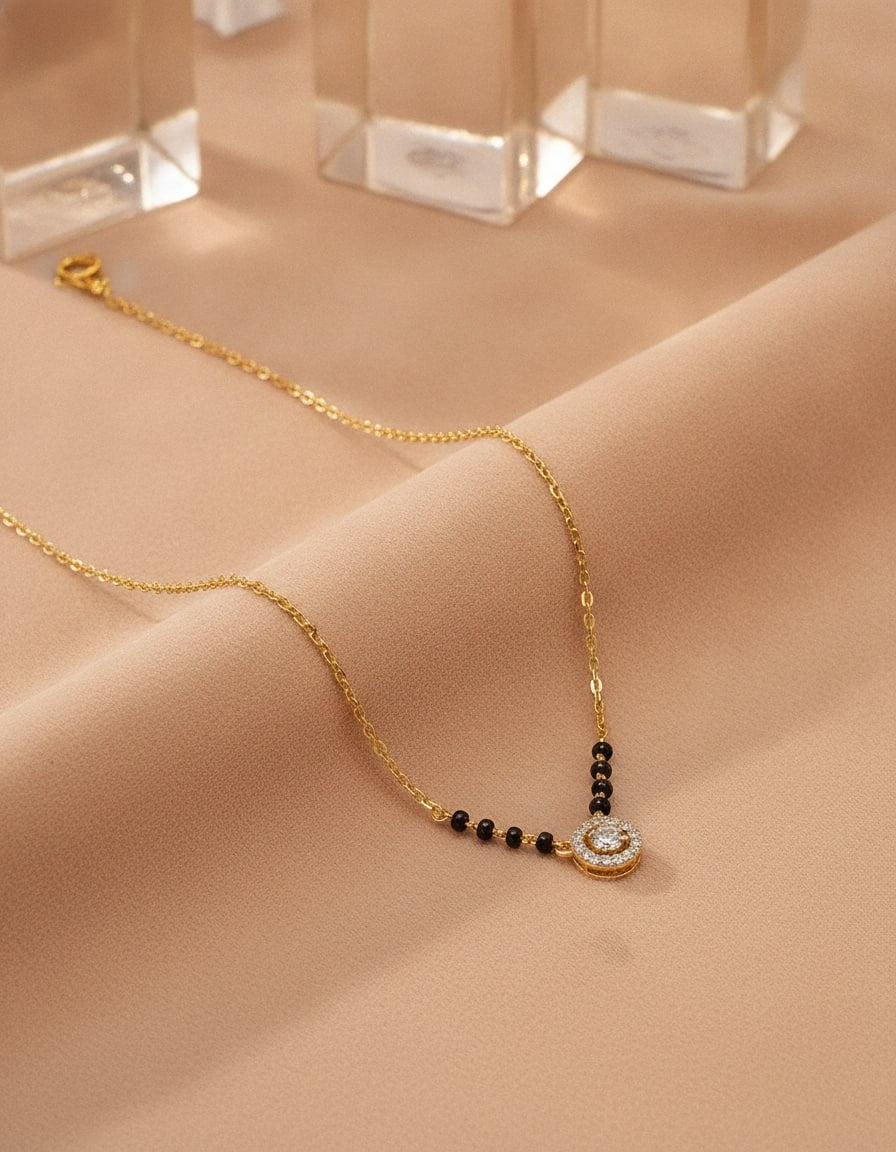 Aavrin Classic Halo Mangalsutra