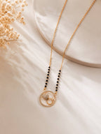 Aavrin Circle Heart Mangalsutra