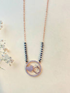 Aavrin Circle Heart Mangalsutra