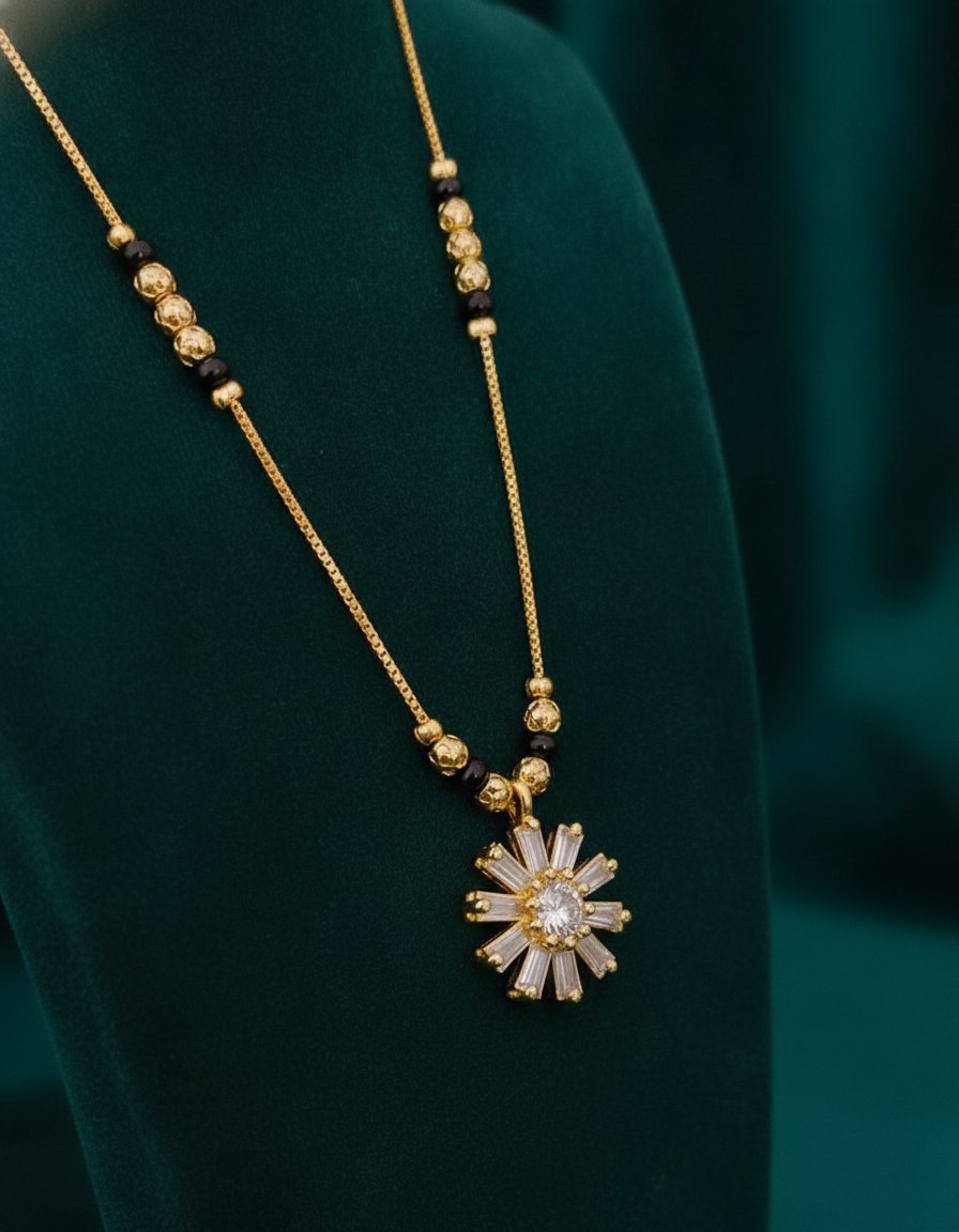Aavrin Sunflower Spark Mangalsutra