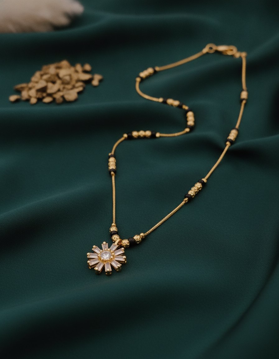 Aavrin Sunflower Spark Mangalsutra