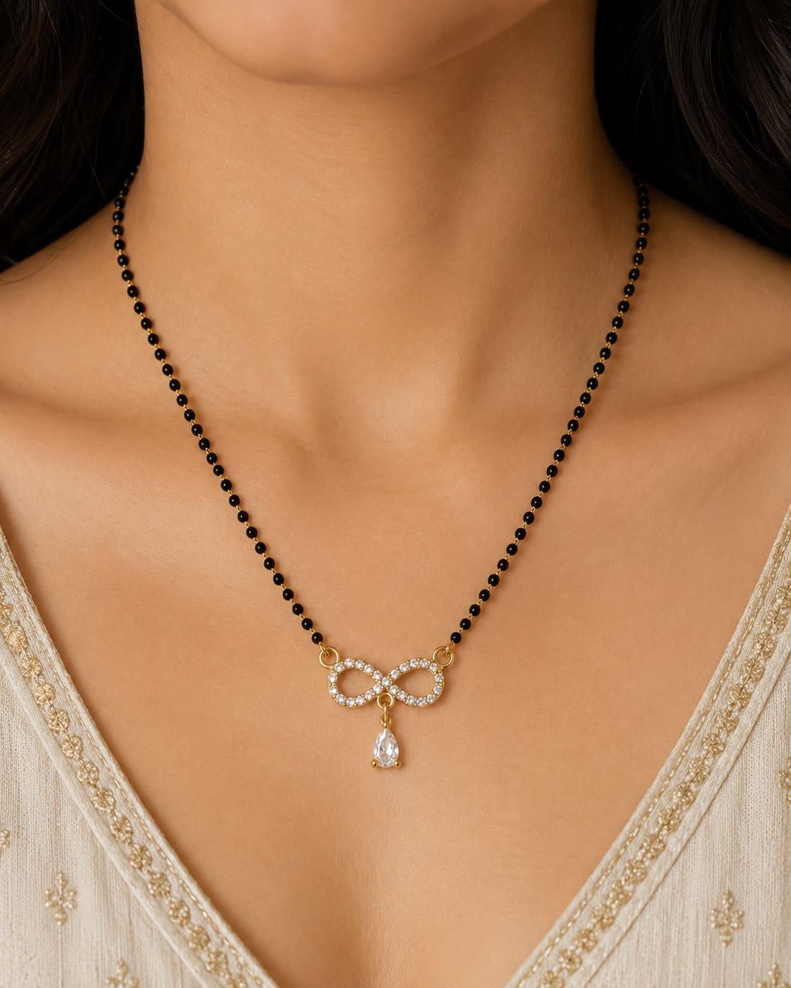 Infinity Charm Mangalsutra