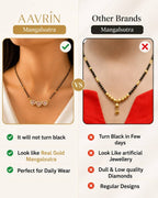 Amora Heart Mangalsutra