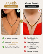 Celeste Heart Mangalsutra