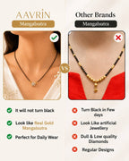 Luna Halo Mangalsutra